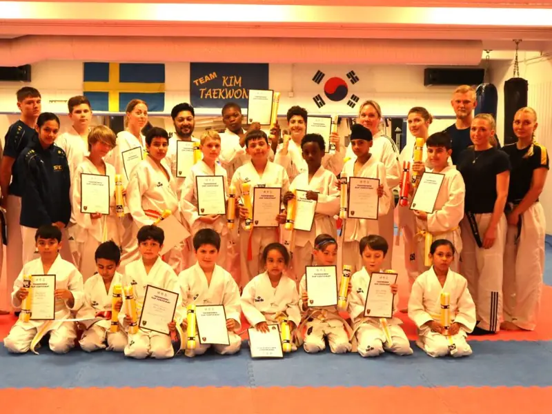 Barn nybörjare på KIM Taekwondo (6-8år GUL)